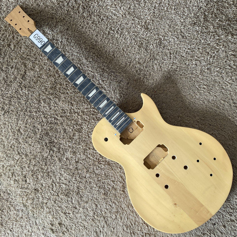 库存清仓Harley Benton HB枫木贴面LP电吉他半成品DIY未完成微瑕