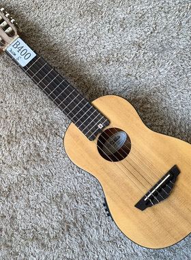 安吉利克 D'Angelico 6弦古典吉他电箱 28寸云杉木单板小吉他微瑕