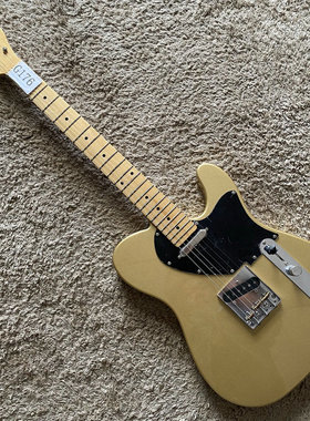 老法-利达库存 电吉他金色TL铝镍钴拾音器 TELE枫木指板弦穿体