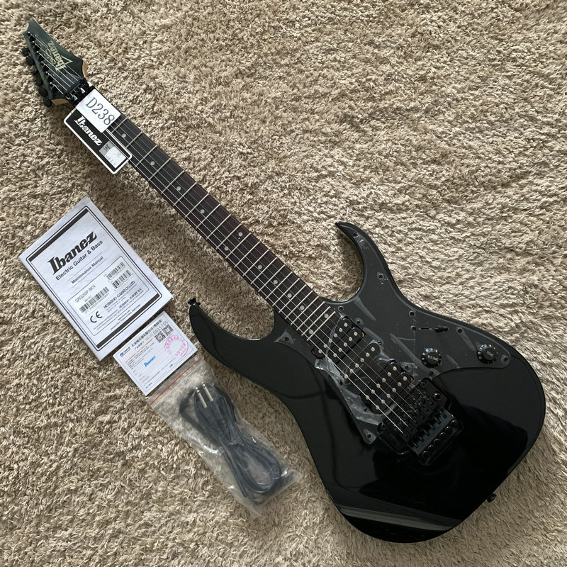 正品 Ibanez 依班娜 爱宾斯 GRG250P BKN 双摇电吉他黑色 微瑕