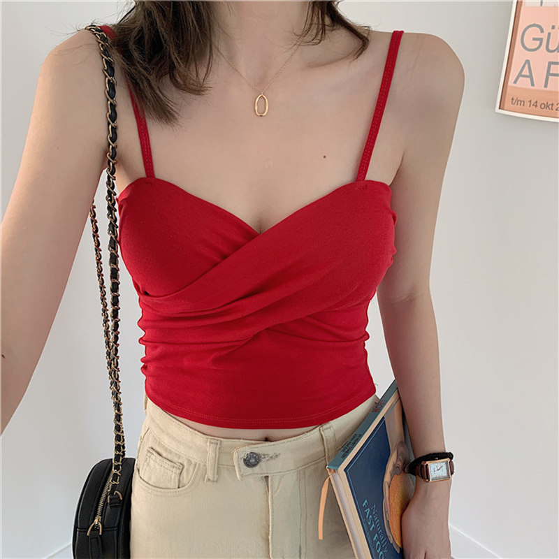吊带小背心女外穿内衣一体文胸西装内搭收腰打底抹胸上衣露肩潮夏,女装/女士精品,背心吊带,淘宝优惠券,粉丝福利购,淘宝优惠卷