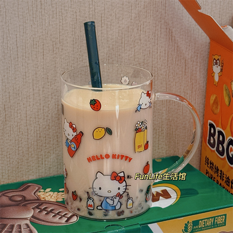 hellokitty高硼硅玻璃杯