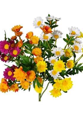仿真菊花小清新雏菊婚庆装饰绢花