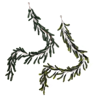 仿真藤条 松针藤蔓 圣诞桌面家居装饰绿植 墙面挂饰 拱门缠绕柏树