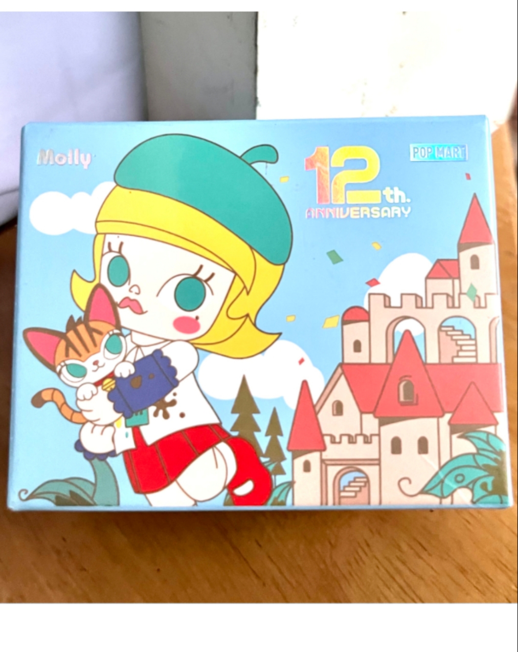 泡泡玛特Molly徽章挂件贴纸拼图冰箱贴盲盒周边礼物品送人