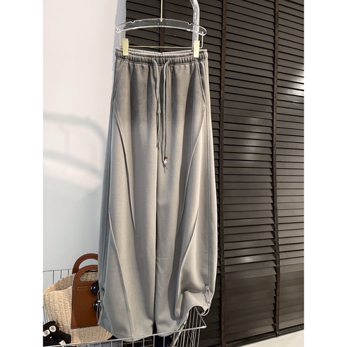 时尚休闲风显高显瘦美式渐变卫裤