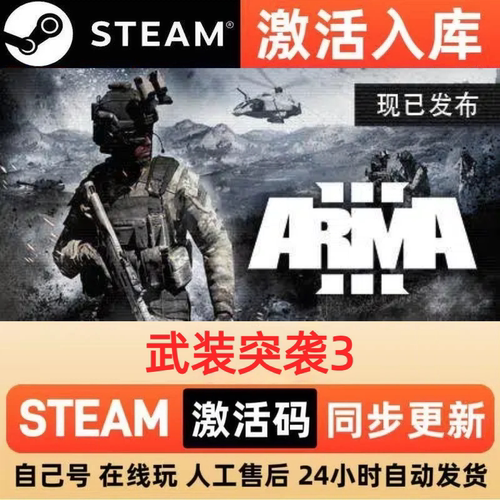 武装突袭3steam正版激活码全球区CDKEY豪华版入库中文PC游戏