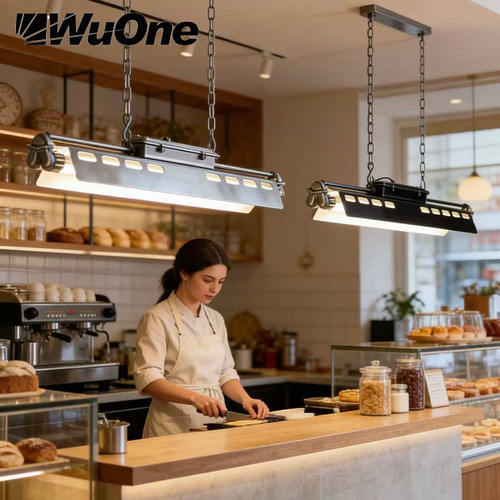 酒吧餐厅吧台工作室铝亚克力吊灯