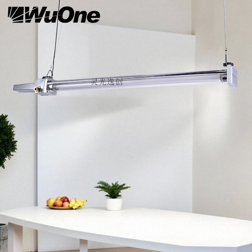 复古工业风格长管日光灯铝材吊灯