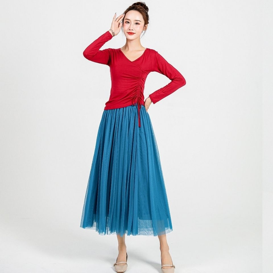 云裳民族舞广场舞服装新