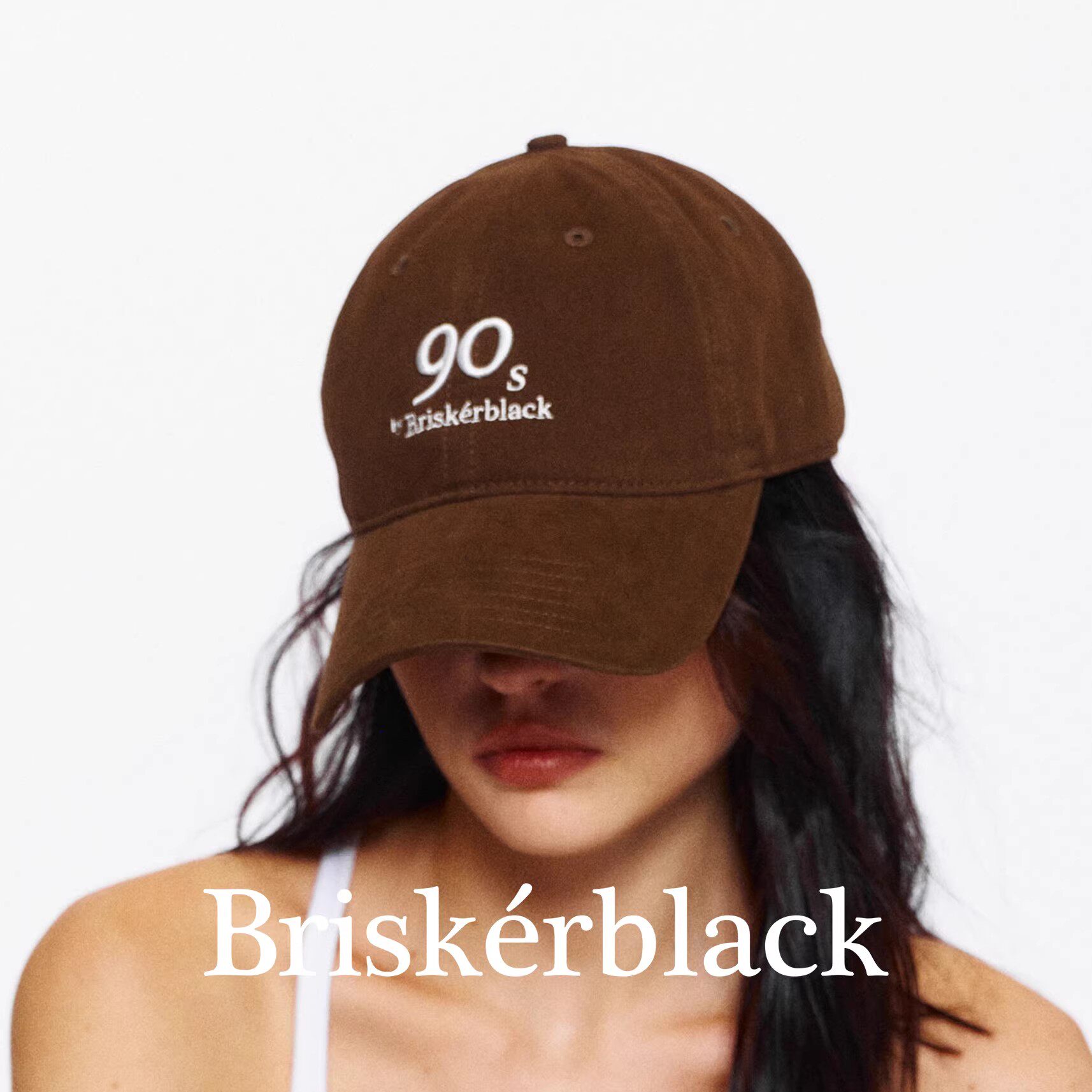 BK/彼刻90s洗水绣花棒球帽图片
