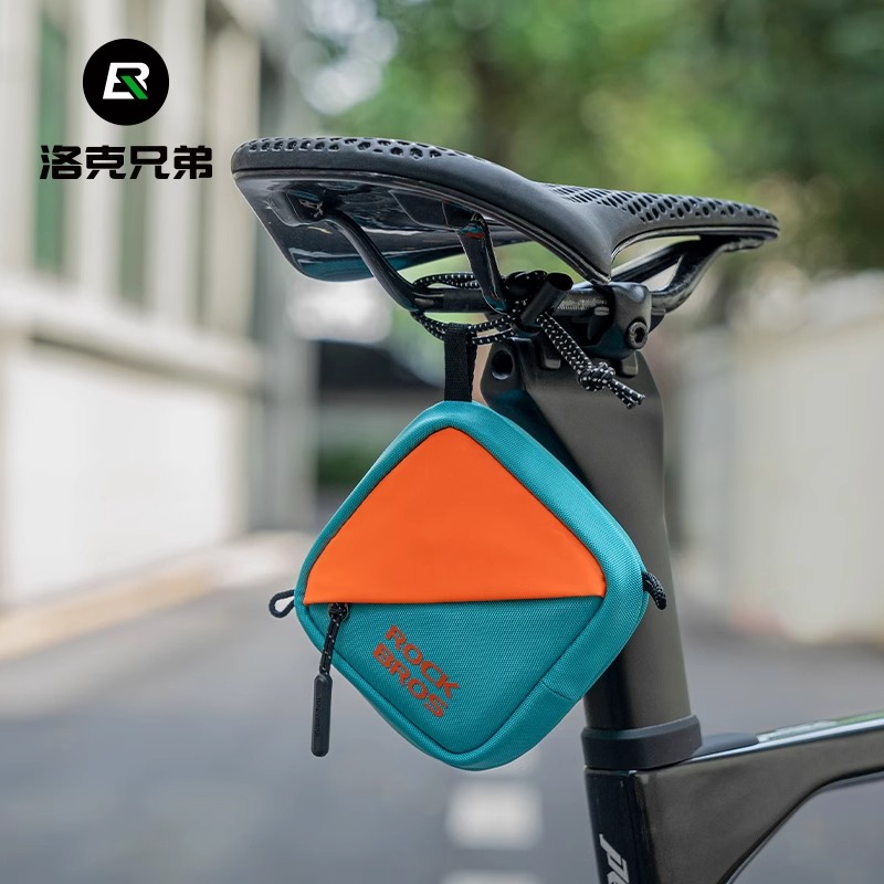 洛克兄弟自行车包尾包小巧便携坐杆鞍座包挎包山地公路车骑行配件