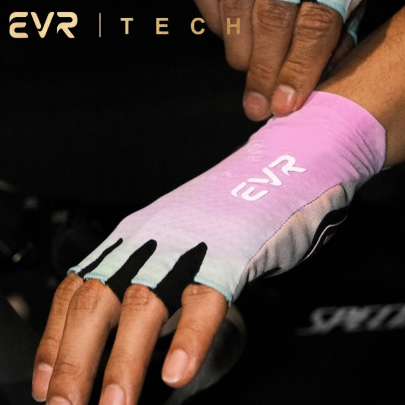 EVR缓震短指骑行手套公路车男女