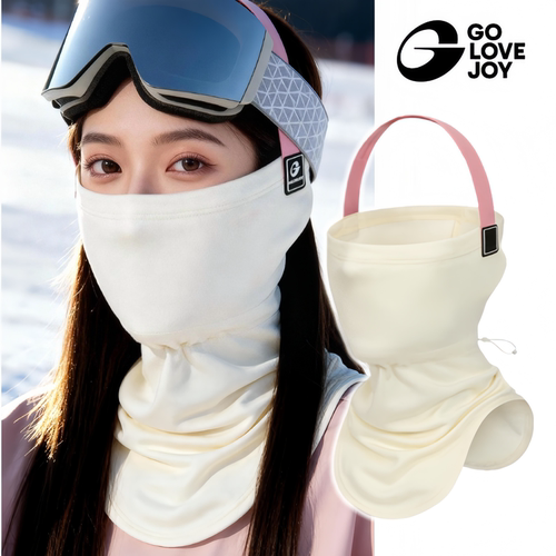 羊毛滑雪面罩女冬季骑行