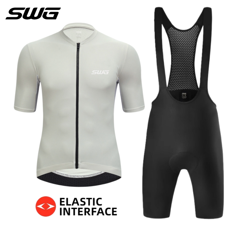 SWG铭胜骑行服公路自行车男款短袖春夏季透气速干户外骑行装备