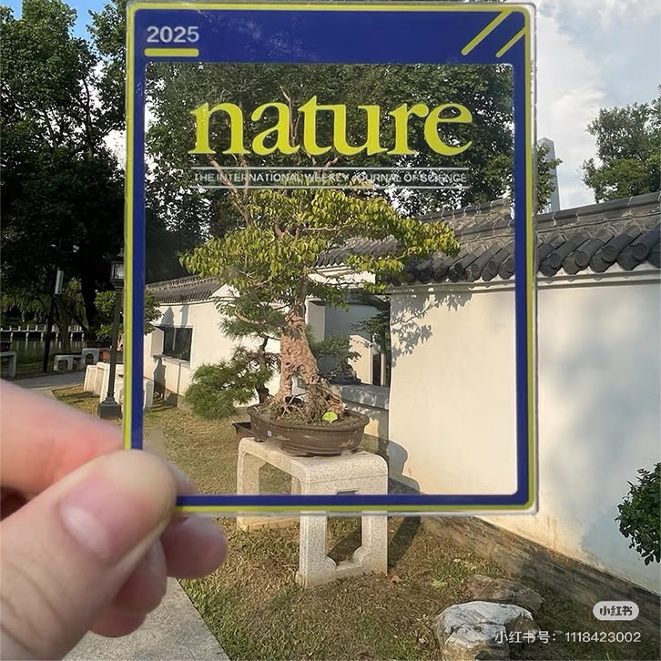 科研学术文创Nature Sc收藏卡牌/卡片
