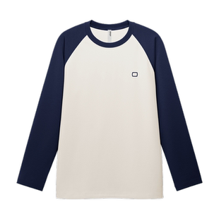 蕉内非常服502Regular男女同款三防火锅长袖T恤圆领拼色上衣打底