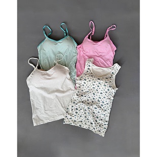 原dan吊带背心 带胸垫