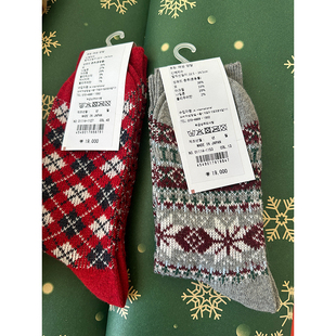 200 guan网在售人名币150 岛guo贵pai进口袜 圣诞新年佳品