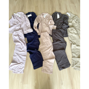 单 男女款 LEN E全棉双纱家居服 元