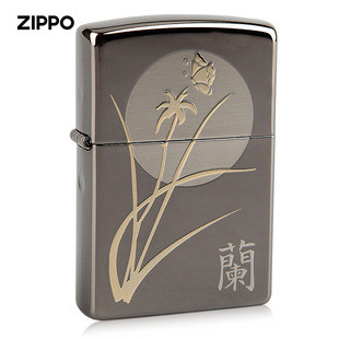 ZIPPO 黑冰四君子 正版 正品 防风打火机 原装 梅兰竹菊