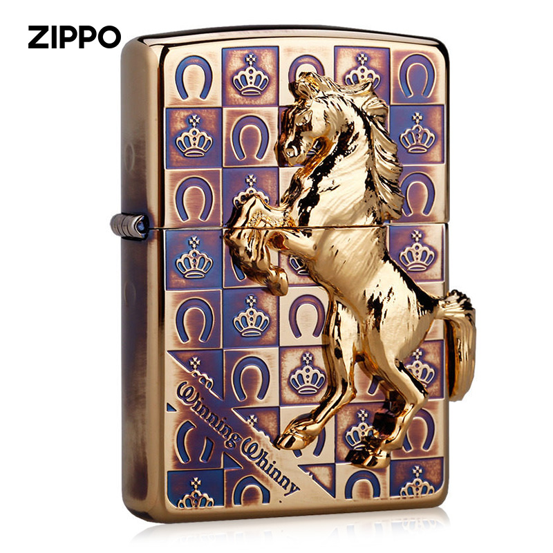 Zippo纪念版金色皇冠ZIPPO打火机