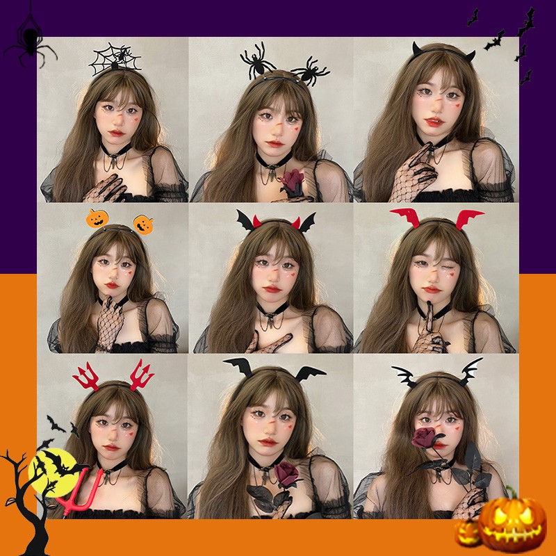 万圣节骷髅雯昊发箍搞怪