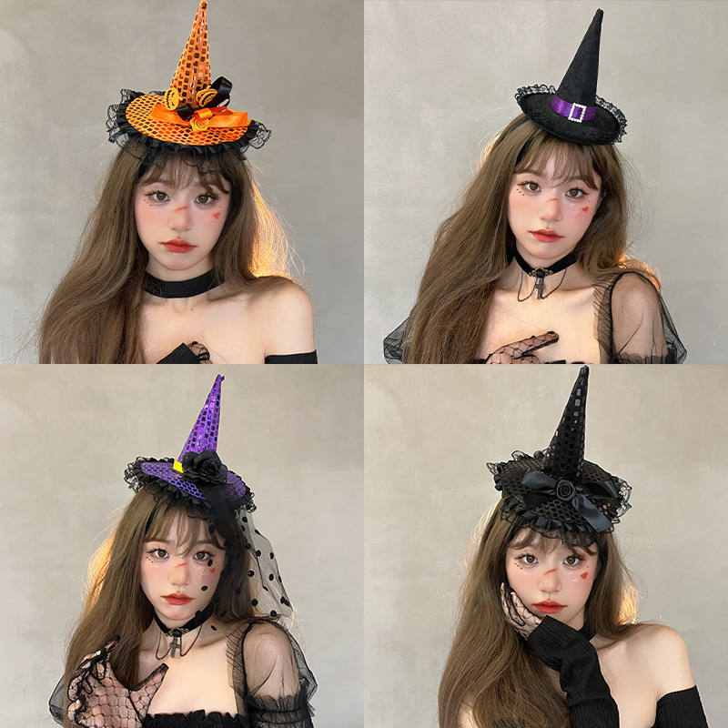 万圣节蕾丝雯昊蕾丝发箍