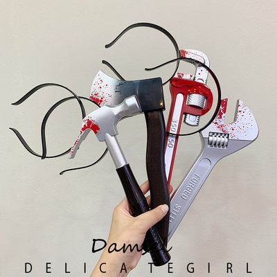 个性搞怪菜刀发箍头饰仿真