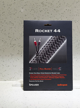 AQ线圣Rocket 44火箭音箱线喇叭线专业发烧Audioquest正品行货