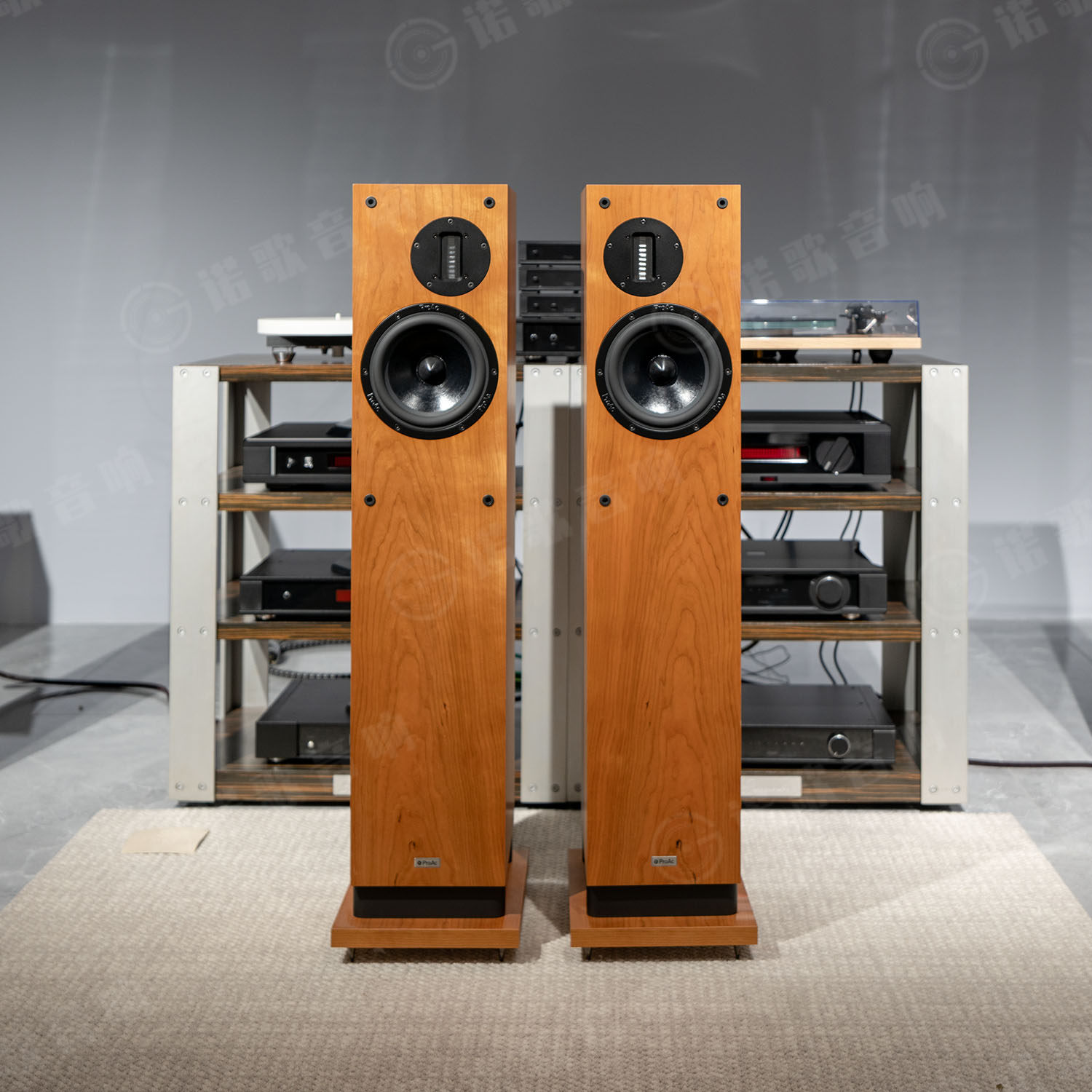英国 ProAc 贵族 D30R 铝带高音落地箱音箱喇叭hifi发烧