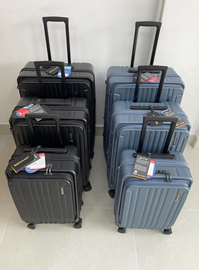 新品暑期特惠超轻大容量BERMAS拉杆旅行前开2026寸大容量行李箱包