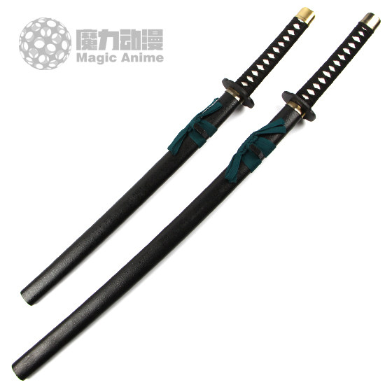 薄樱鬼COS武器 土方岁三COS刀 两件套长短刀 动漫道具装备木刀