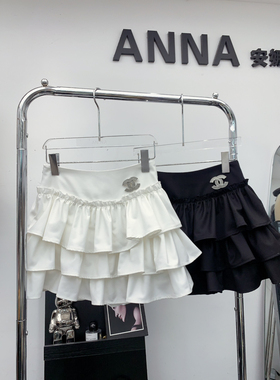 特价 ANNA-春上新时尚优雅气质百搭半身裙(不配胸针)6262