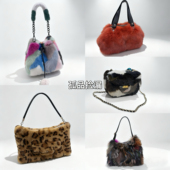 亏本清仓特价 出售真皮真毛女包孤品