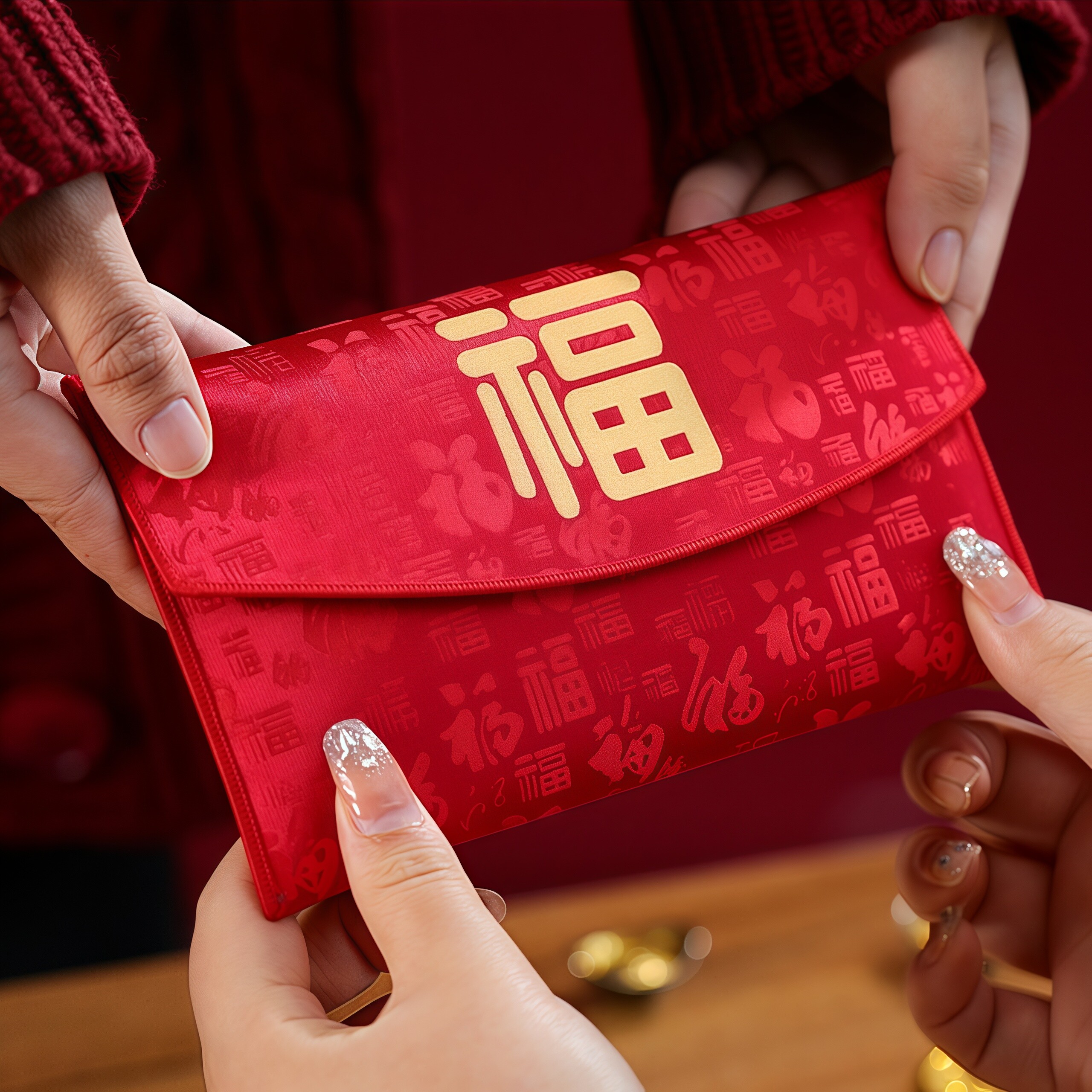 红包仪式感结婚过年通用款2026新年创意压岁钱生日万元快乐利是封