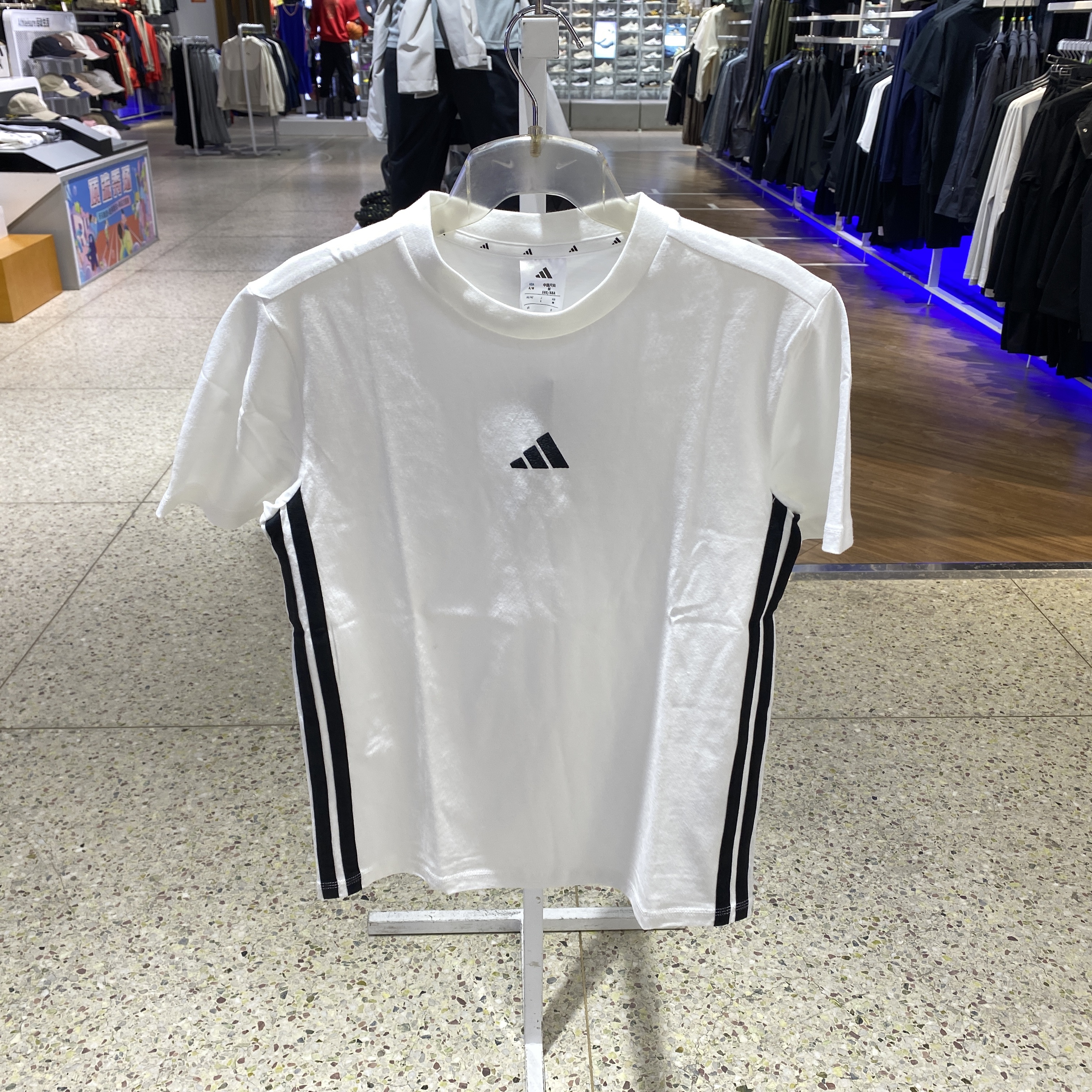 adidas阿迪达斯女子W3SSJT针织运动短T恤JY8576短袖