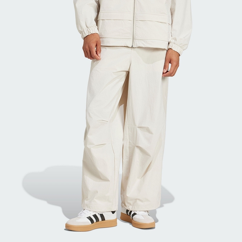 adidas阿迪达斯三叶草伞兵裤子2025夏男宽松工装风梭织长裤JD5894