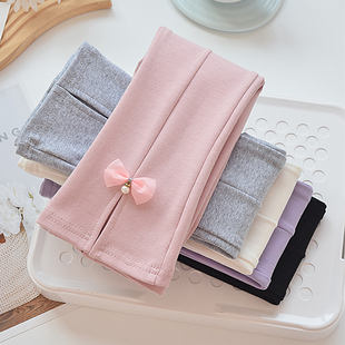 女童夏季薄款喇叭裤儿童阔腿裤纯棉透气休闲裤宝宝外穿时尚裤子