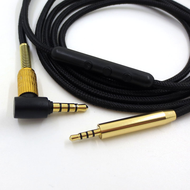 适用于博士QC25 QC35 OE2 y50 y50bt 镀银升级线音频线2.5mm
