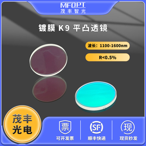 茂丰光电近红外双面增透双凸透镜