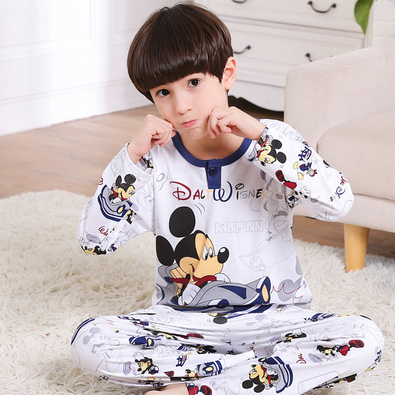 children pajamas Boy Spring and autumn season Thin section Long sleeve pure cotton CUHK Child Boy Cartoon suit Home Furnishingsin the Children/Baby/Family fitted , Children tracksuit , Home service package  category - from Buy2taobao.com to provide professional Taobao agent buy service