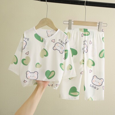 儿童空调服薄款家居服