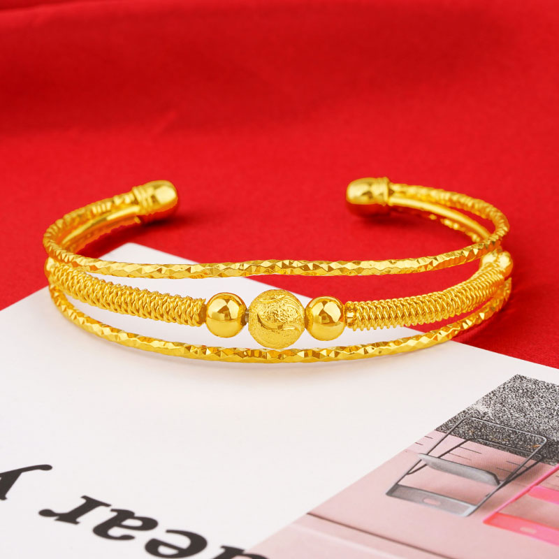 转运珠开口磨砂可调节仿真