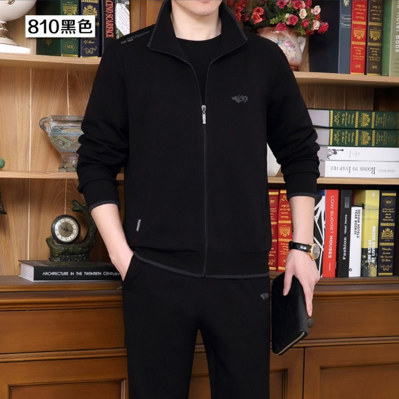 恒源祥中老年运动套装男父亲装爸爸装春秋休闲两件套男士套装属于什么档次？
