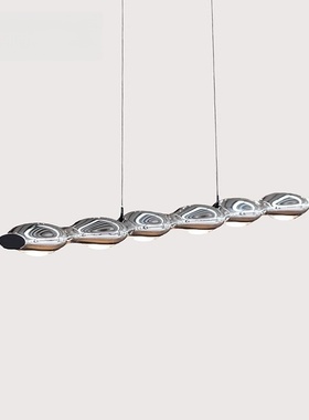 德国长条金属餐厅吊灯设计师Grau Move Tobiasgrau 极简圆环灯具