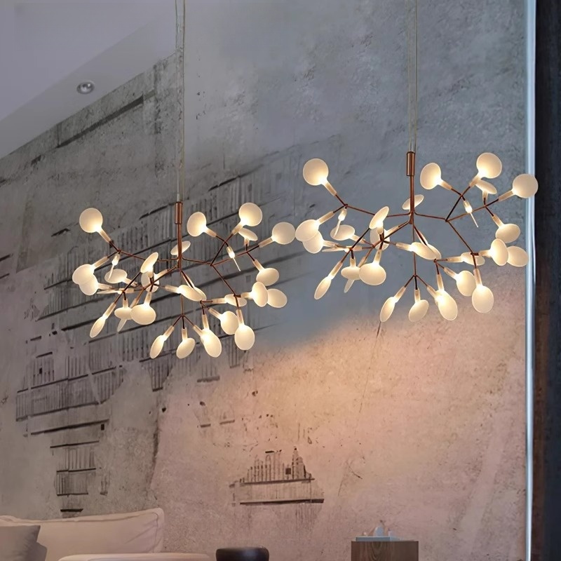 荷兰设计师款Heracleum客厅灯餐厅卧室吊灯萤火虫装饰创意吊灯具