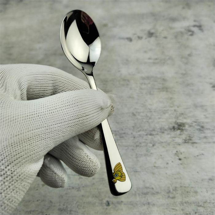 儿童卡通图案18-10不锈钢西餐具宝宝辅食勺儿童吃饭勺子喝汤小勺,餐饮具,西餐勺,淘宝优惠券,粉丝福利购,淘宝优惠卷