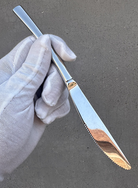 Nicolo 不锈钢西餐具儿童牛排刀具学生西餐刀锋利款儿童餐刀