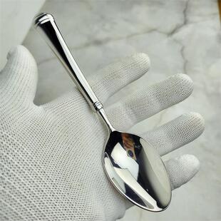 Reed18-10不锈钢西餐具学生汤勺家用316幼儿园吃饭勺子筷子便携式